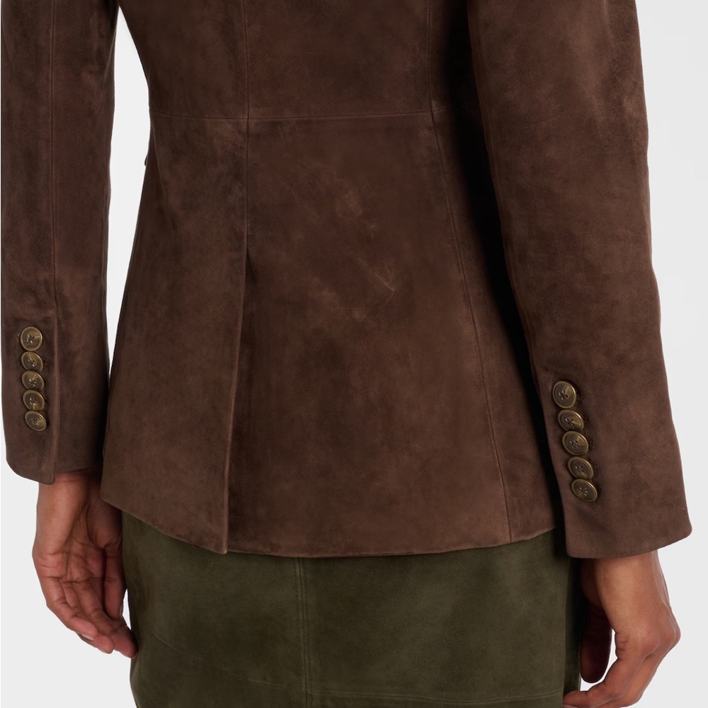Veronica Beard Duane suede blazer - Picture 5 of 12
